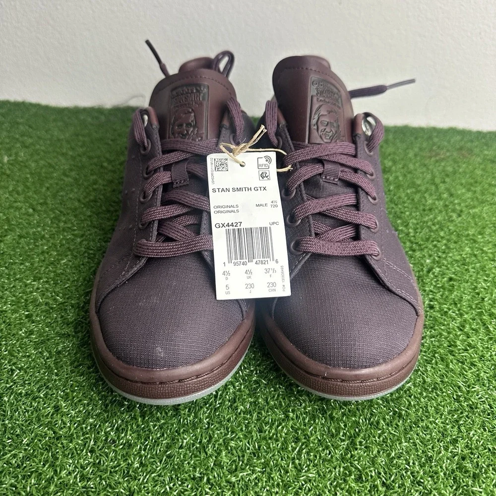 Adidas Stan Smith Goretex Mineral‎ Red Shoes Men's Size 5 GX4427